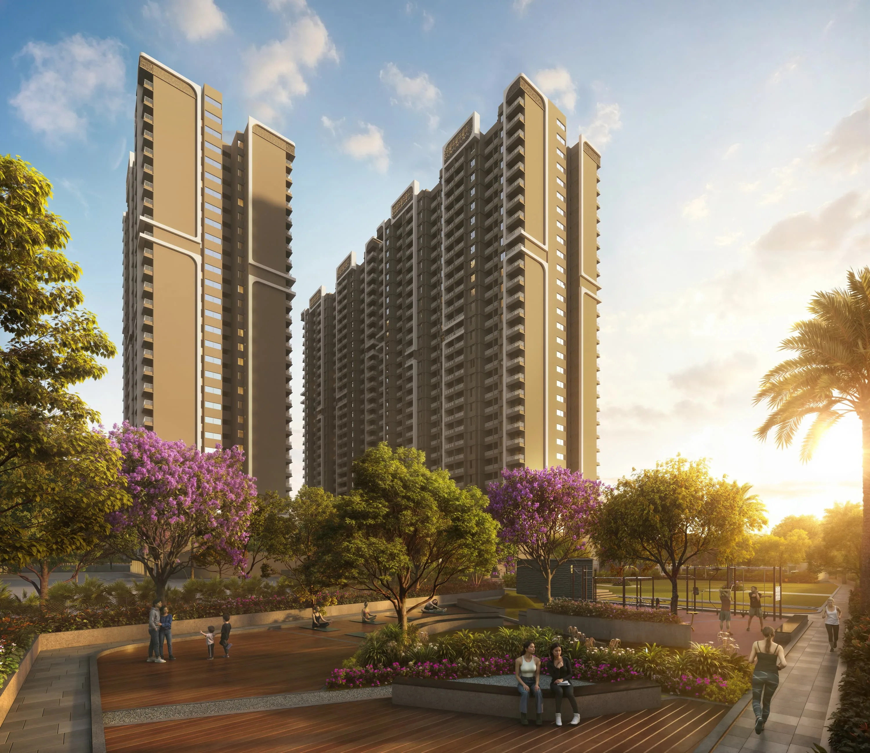 Shakuntal Alentia Charholi High-Rise Iconic Towers